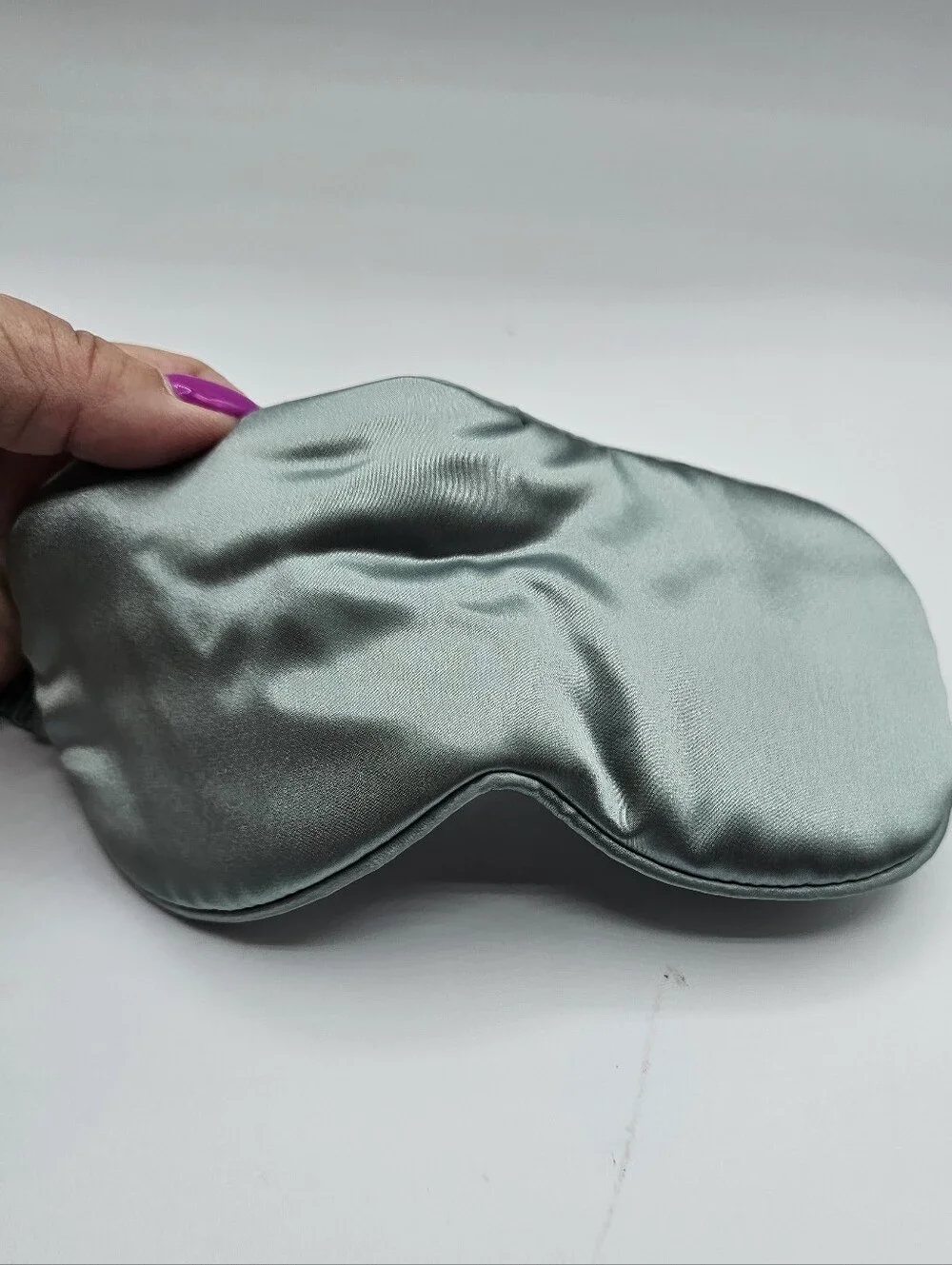 Blissy Mulberry Silk Sleep Mask in Matcha